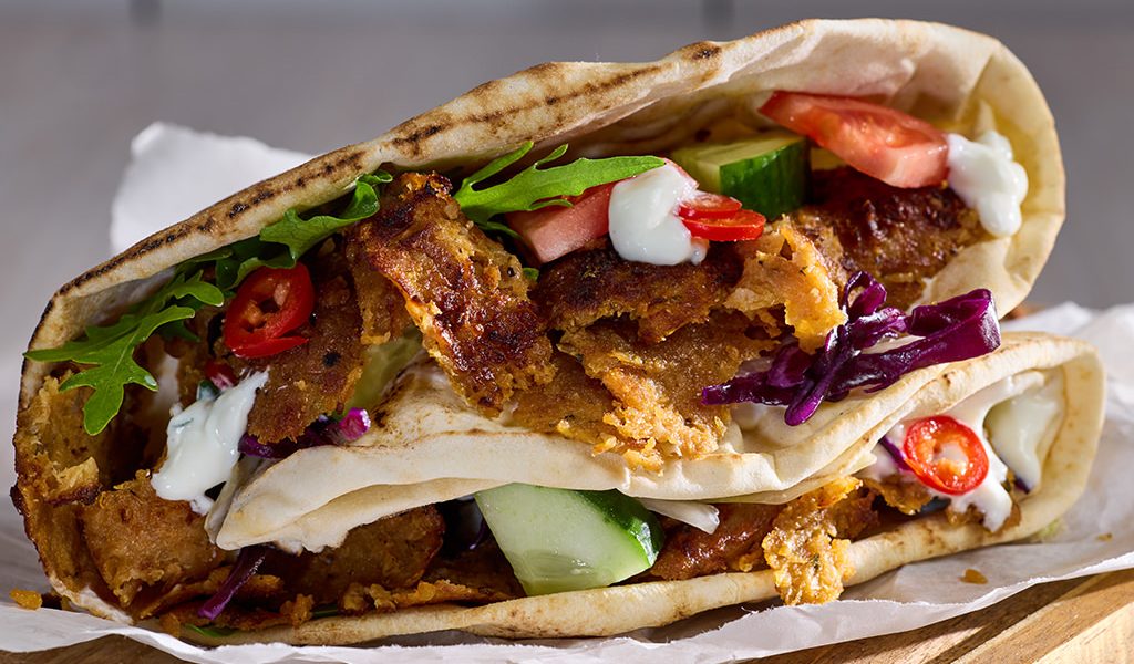 Veggiecus Kebab Flat-Bread